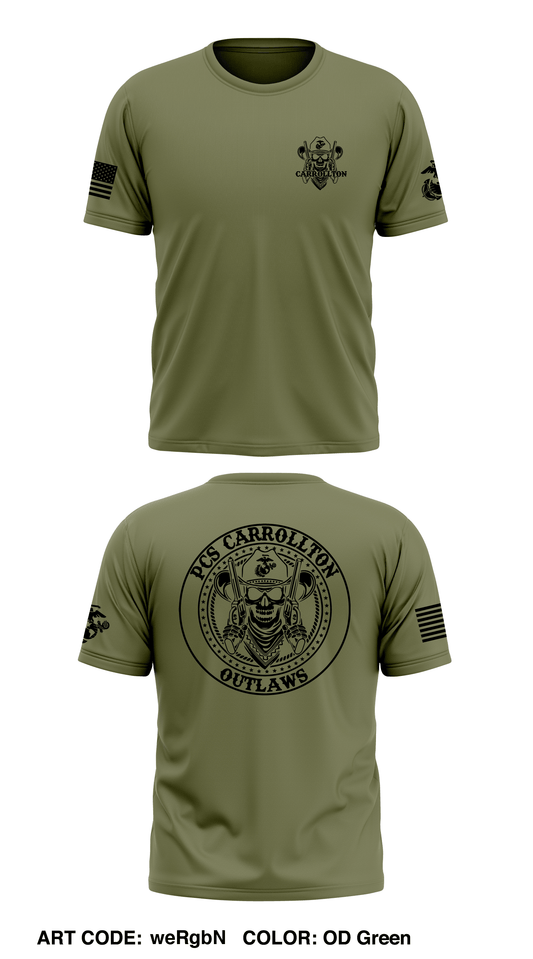 PCS Carrollton Store 1 Core Men's SS Performance Tee - weRgbN