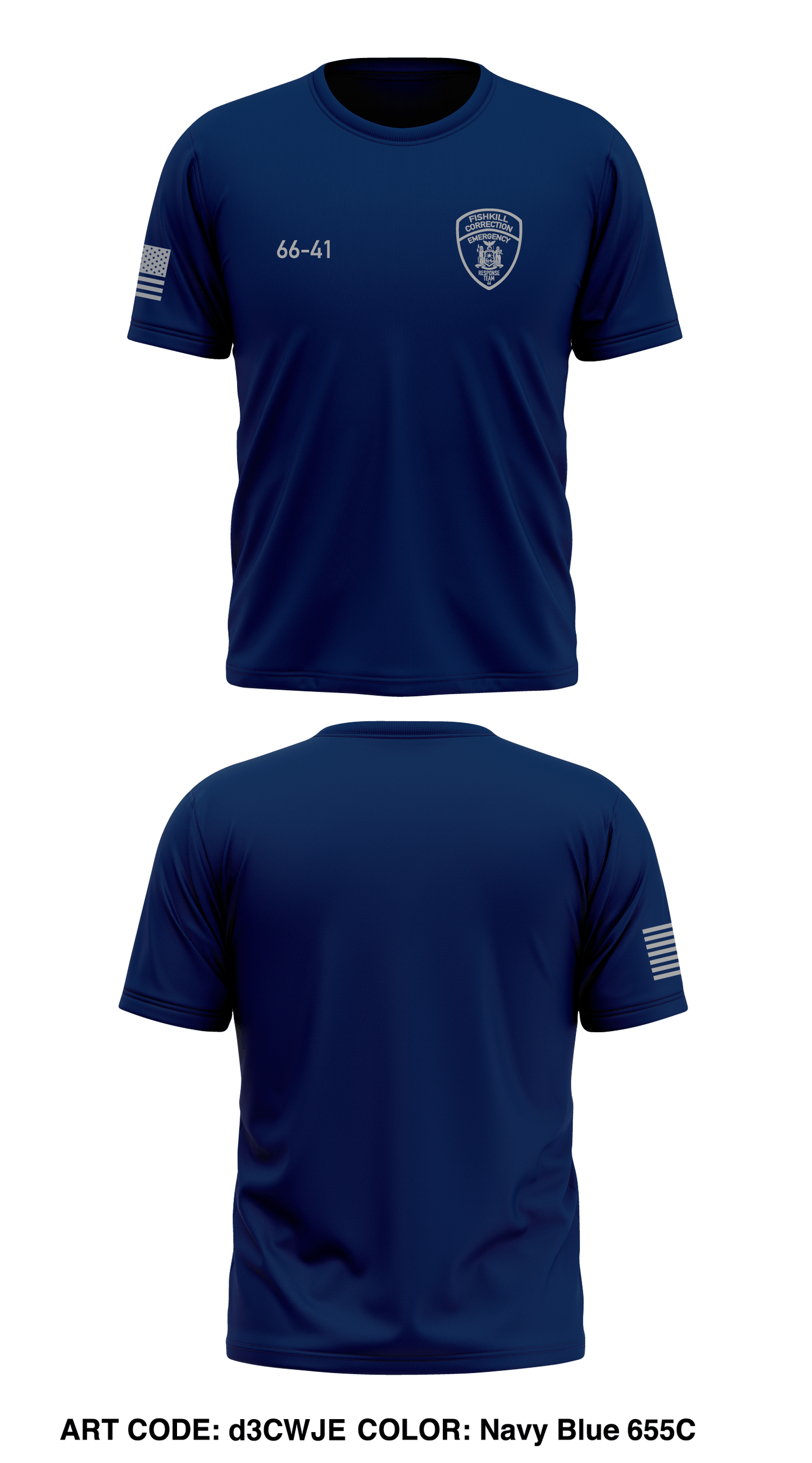 Fishkill CERT team 66 Store 1 Core Men's SS Performance Tee - d3CWJE