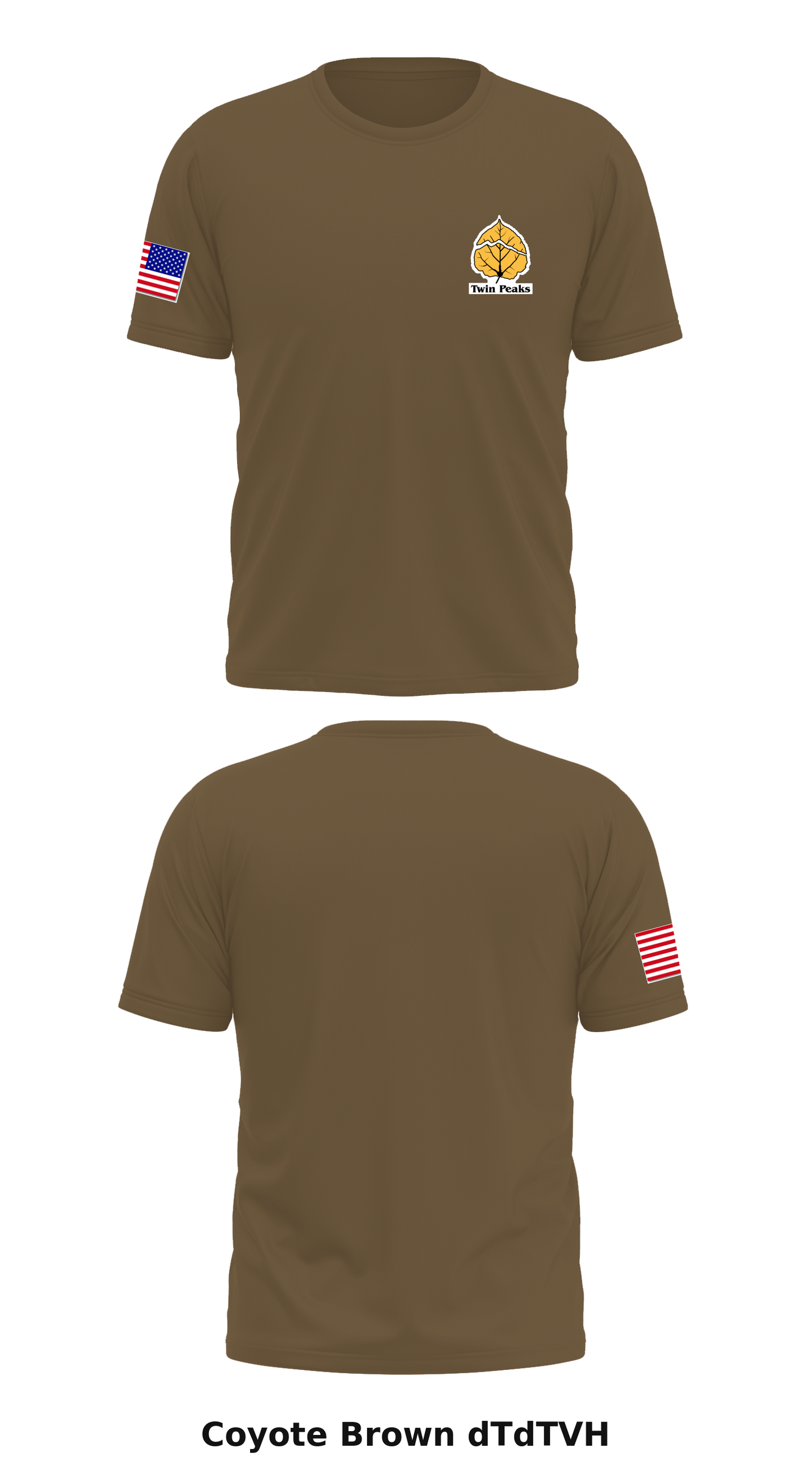 Twin Peaks  Store 1 Core Men's SS Performance Tee - dTdTVH