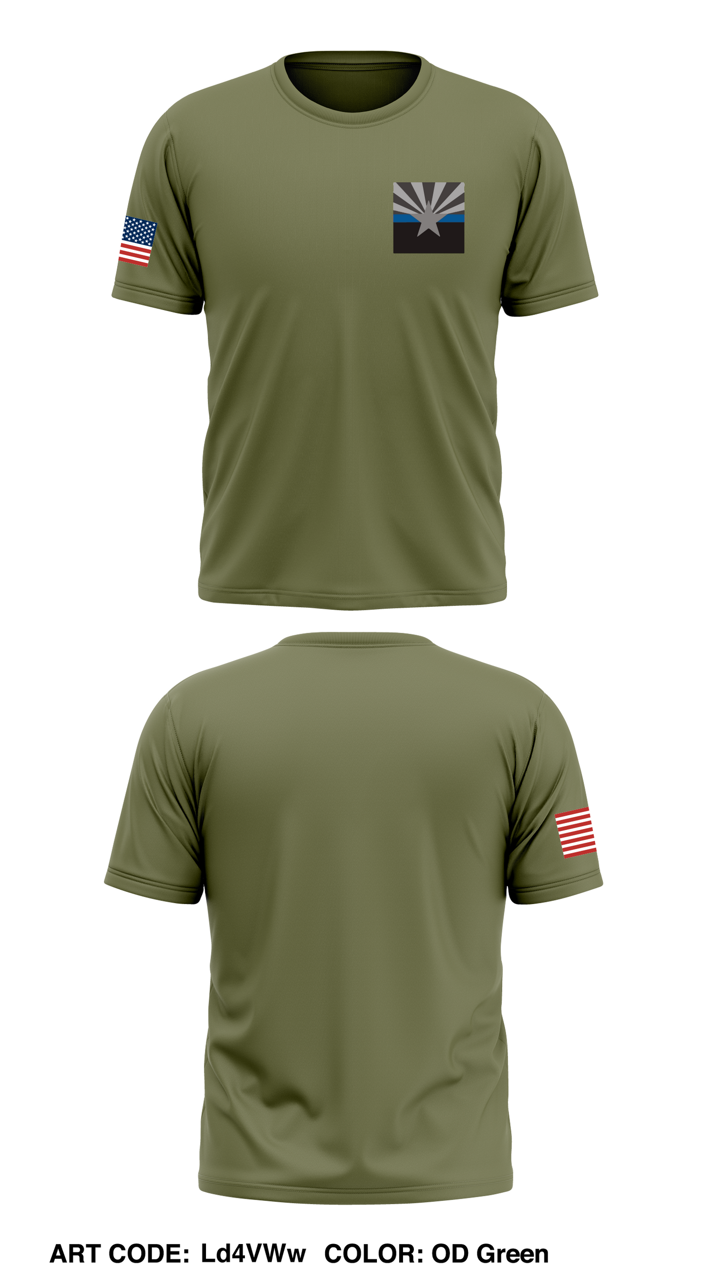 860th MP Co.  Store 1 Core Men's SS Performance Tee - Ld4VWw