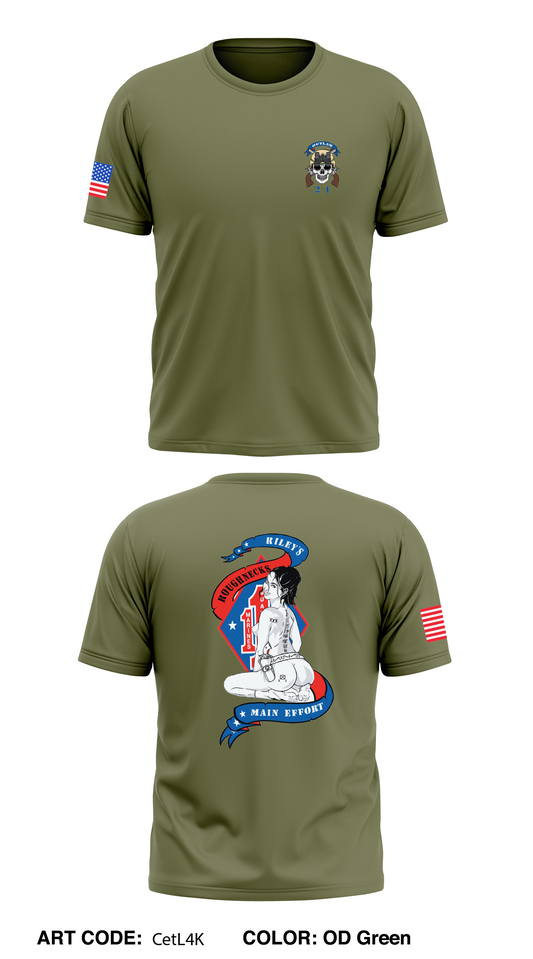 3rd Bn 1st Mar 2nd Plt 1st Sqd Store 1 Core Men's SS Performance Tee - CetL4K