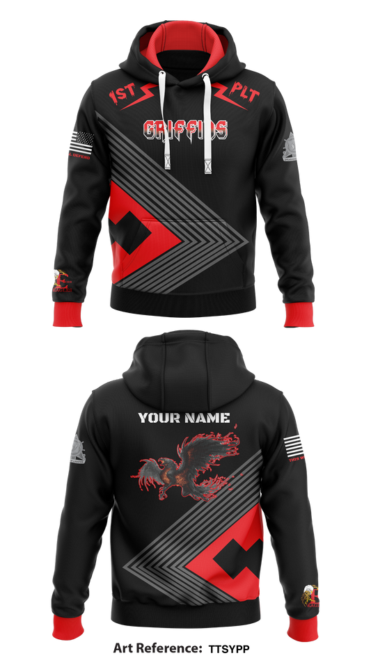 Echo Trans AIT Store 1  Core Men's Hooded Performance Sweatshirt - TtSYpp