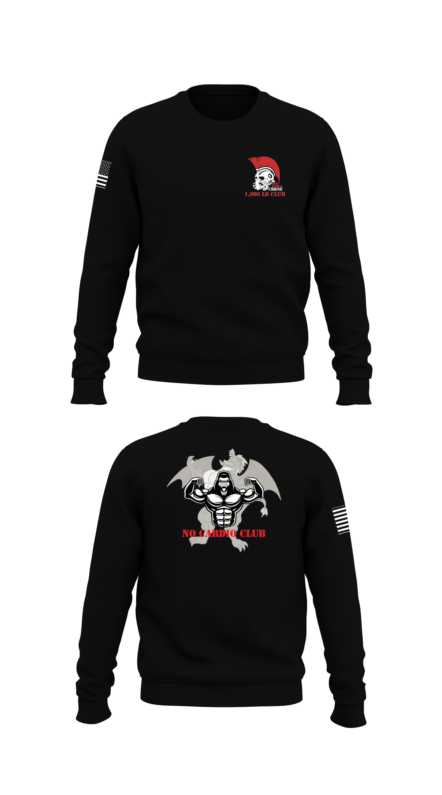 83d Chemical Battalion Store 1 Core Men's Crewneck Performance Sweatshirt - 59545565045