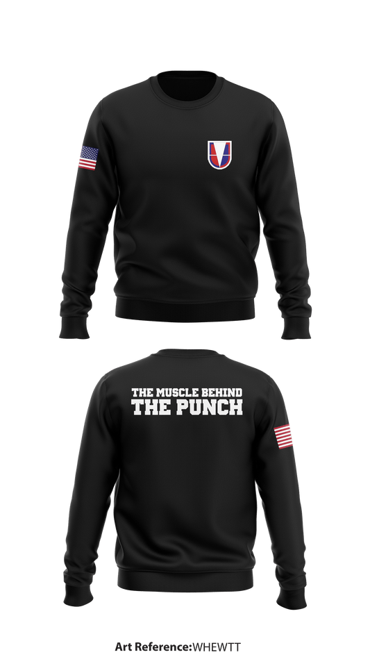 Forward Support Company, 27th Engineer Battalion (Airborne) Store 1 Core Men's Crewneck Performance Sweatshirt - wHewTT