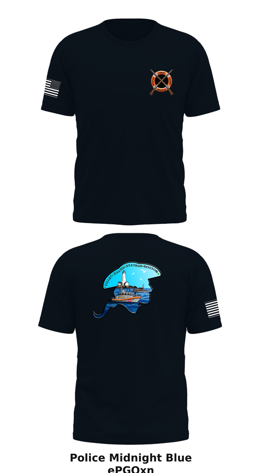USCG Station Boston Store 1 Core Men's SS Performance Tee - ePGQxn