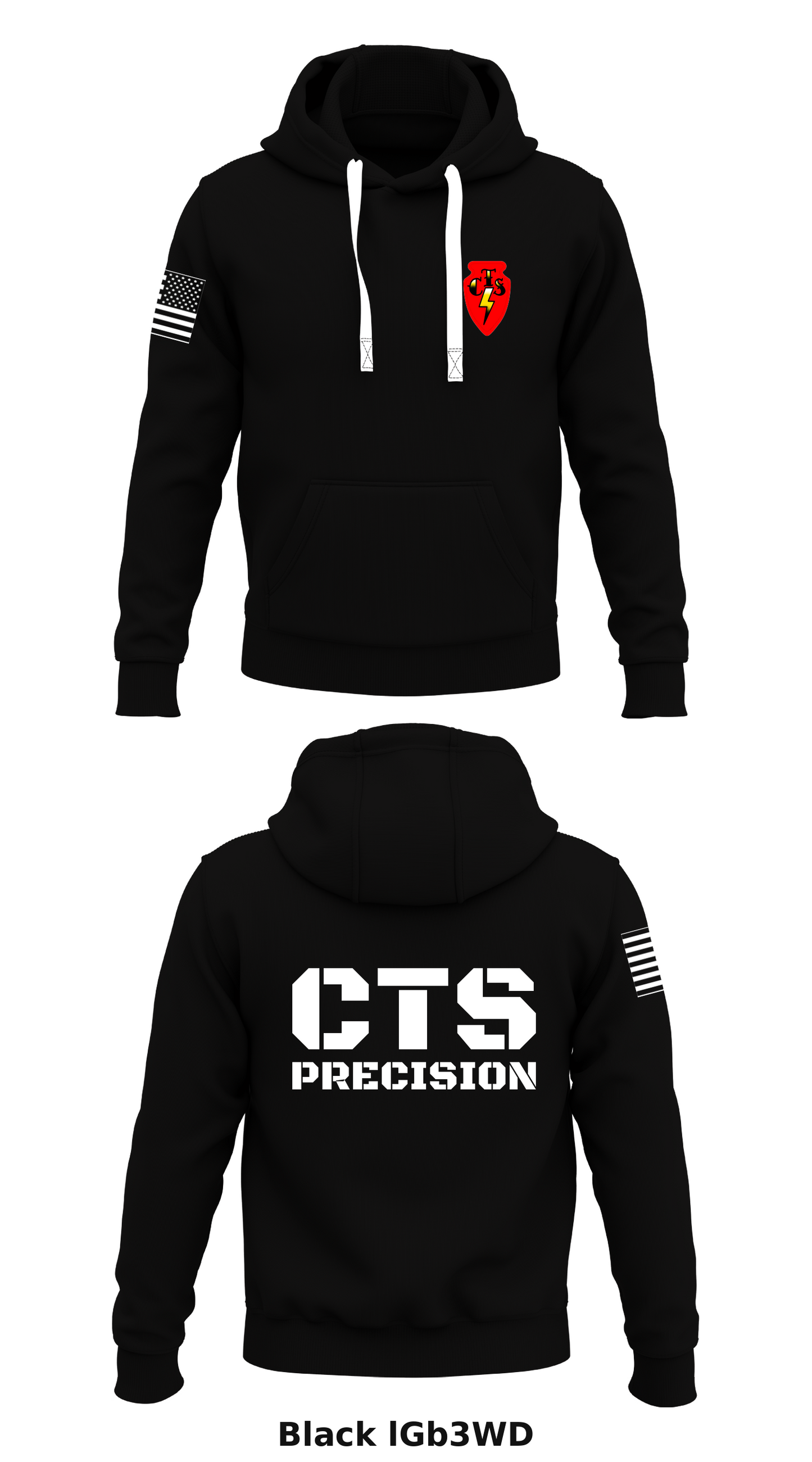 CTS Precision  Store 1  Core Men's Hooded Performance Sweatshirt - lGb3WD