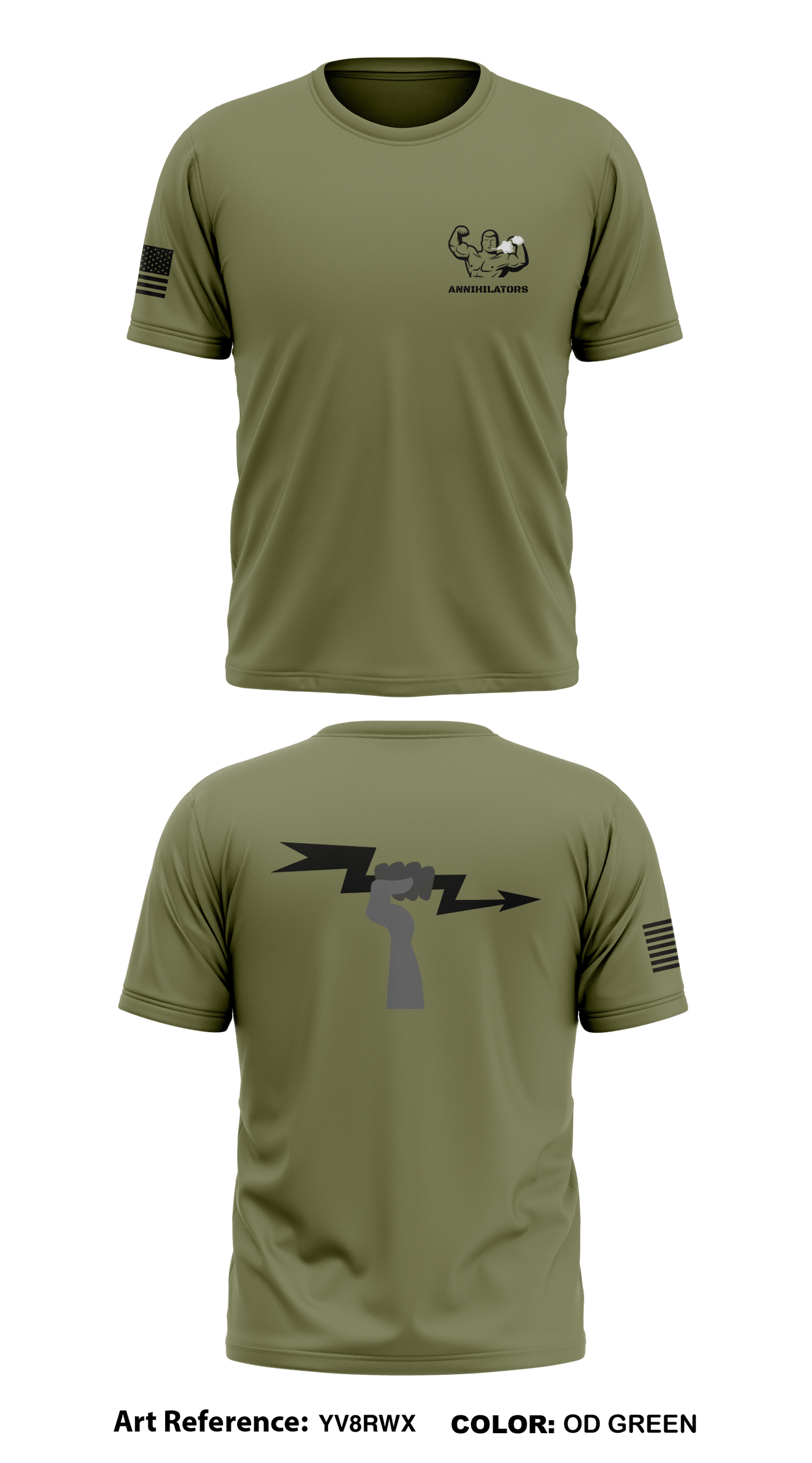 57th ESB-E Store 1 Core Men's SS Performance Tee - yv8rwX