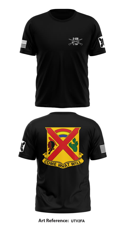C TRP, 2-108 CAV Store 1 Core Men's SS Performance Tee - UTv2fA
