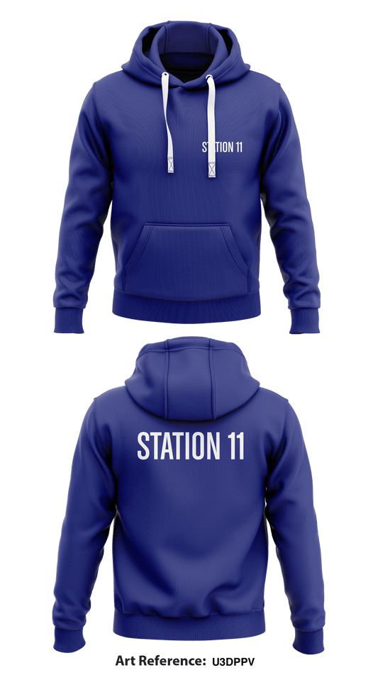 Station 11 Store 1  Core Men's Hooded Performance Sweatshirt - u3dpPv