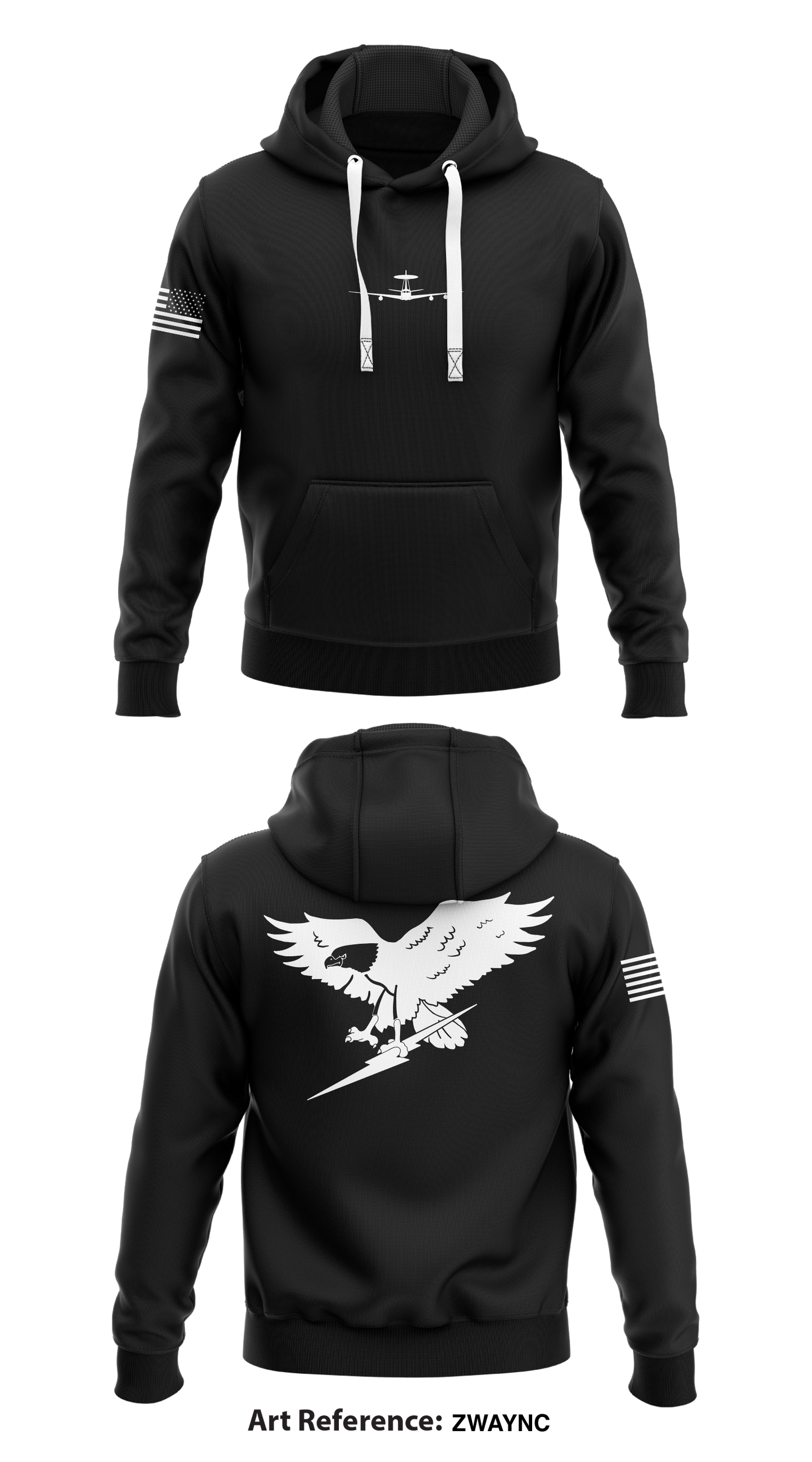 962nd Airborne Air Control Squadron Store 1  Core Men's Hooded Performance Sweatshirt - ZwAYNC