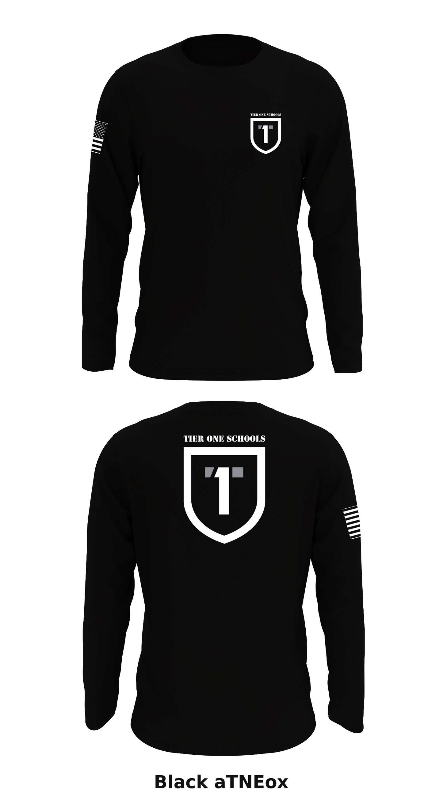Tier One Schools Store 1 Core Men's LS Performance Tee - aTNEox