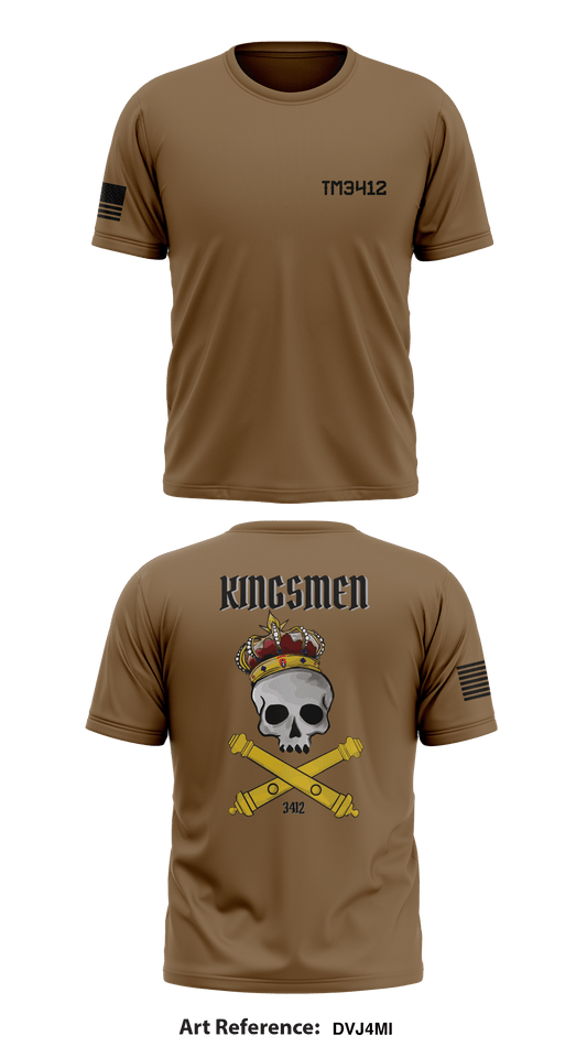 KINGSMEN Store 1 Core Men's SS Performance Tee - dvJ4mi