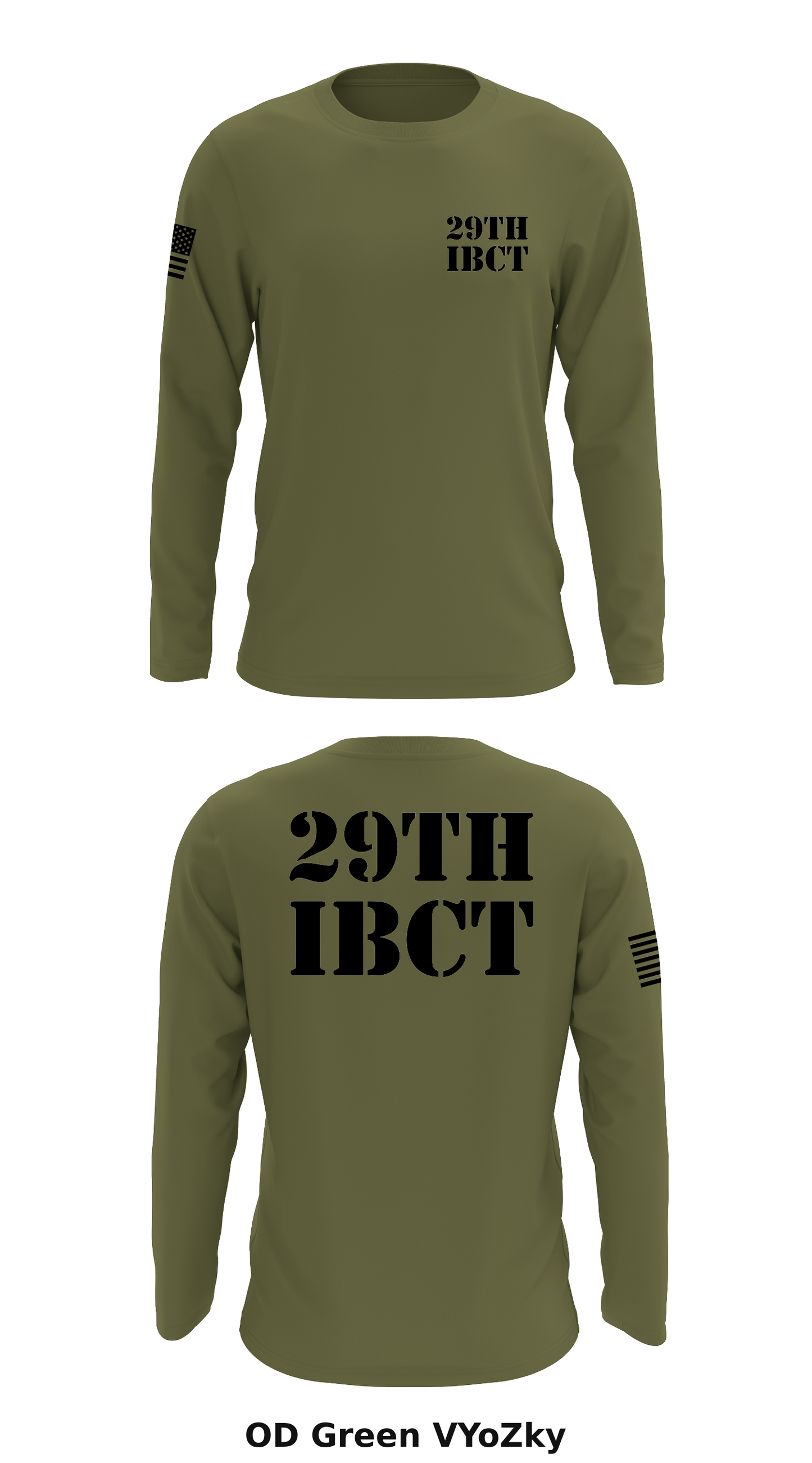 29th IBCT Store 1 Core Men's LS Performance Tee - VYoZky