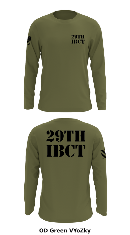 29th IBCT Store 1 Core Men's LS Performance Tee - VYoZky