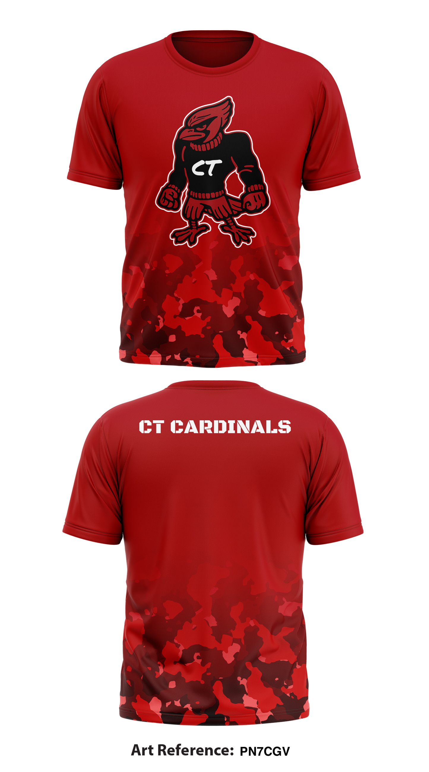 ct Cardinals Store 1 Core Men's LS Performance Tee - ameujV S