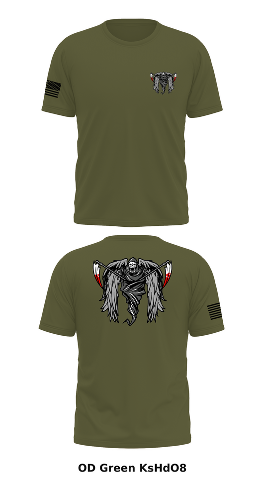 1-36th 2nd PLT Reapers Store 1 Core Men's SS Performance Tee - KsHdO8