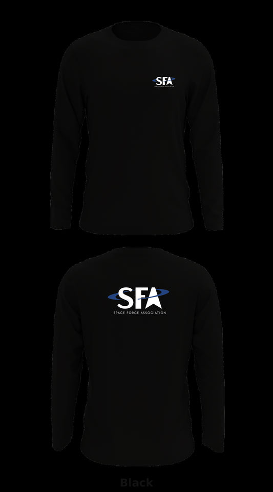 Space Force Association Store 1 Core Men's LS Performance Tee - 35982792420