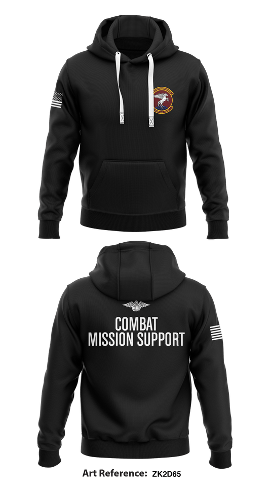 Combat Mission Support Store 1  Core Men's Hooded Performance Sweatshirt - Zk2D65