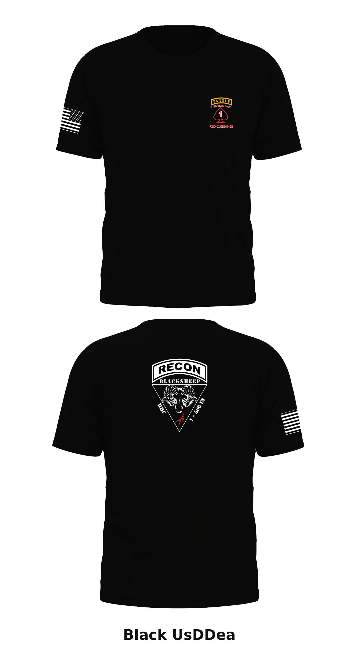 Blacksheep 1-506th Store 1 Core Men's SS Performance Tee - UsDDea