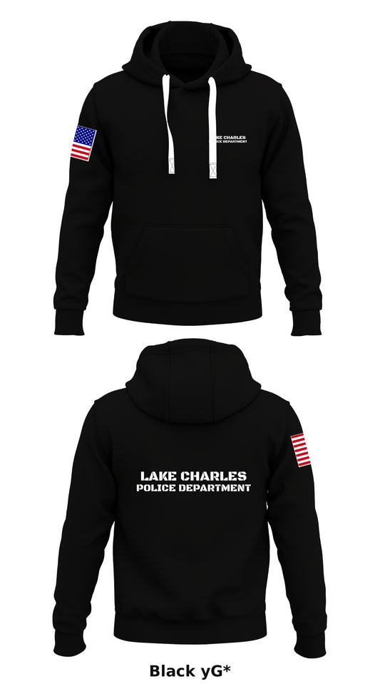 Lake Charles Police Department  Store 1  Core Men's Hooded Performance Sweatshirt - yG*