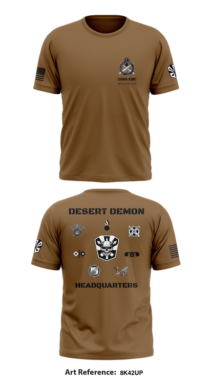 3666th Support Maintenance Company Store 1 Core Men's SS Performance Tee - 8k42up