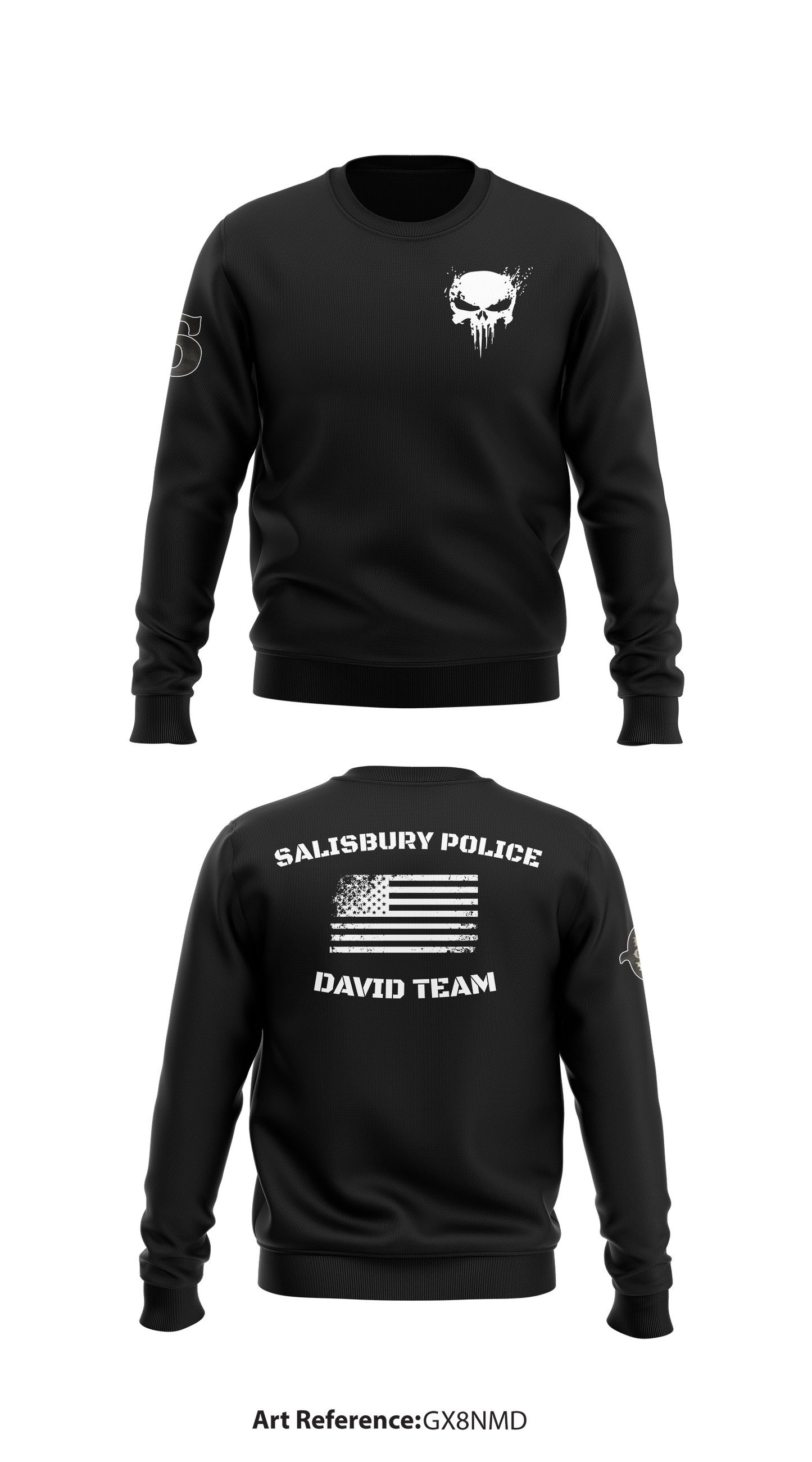 Salisbury PD/David team Store 1 Core Men's Crewneck Performance Sweatshirt - gx8NmD