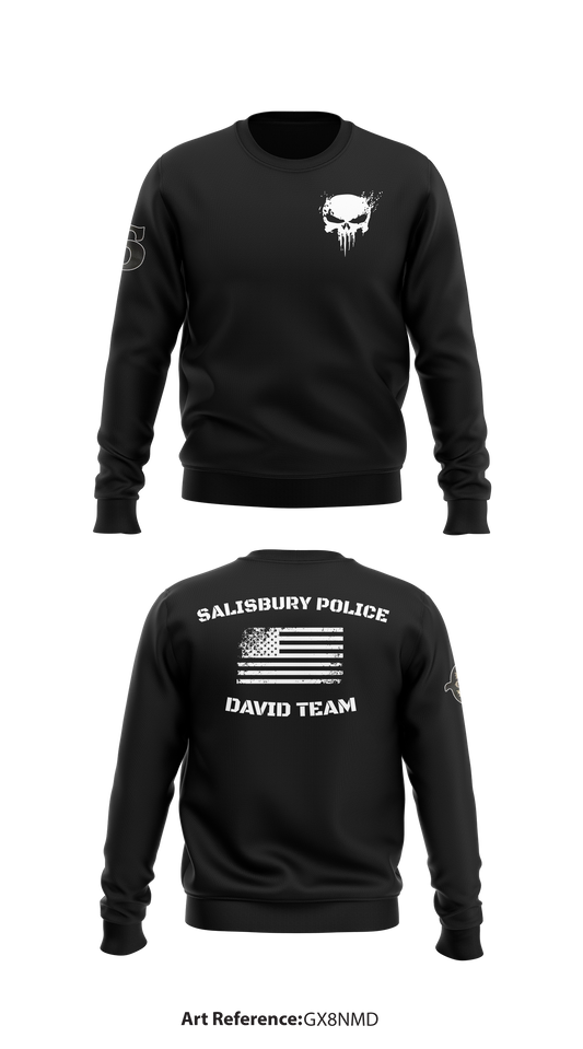 Salisbury PD/David team Store 1 Core Men's Crewneck Performance Sweatshirt - gx8NmD