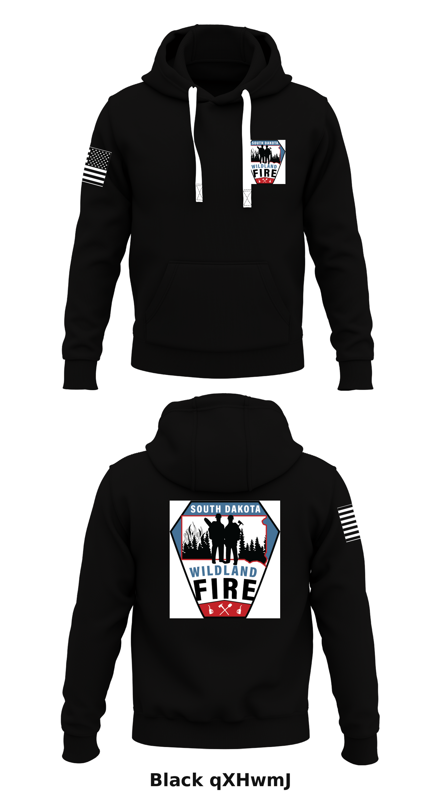 South Dakota Wildland Fire Store 1  Core Men's Hooded Performance Sweatshirt - qXHwmJ