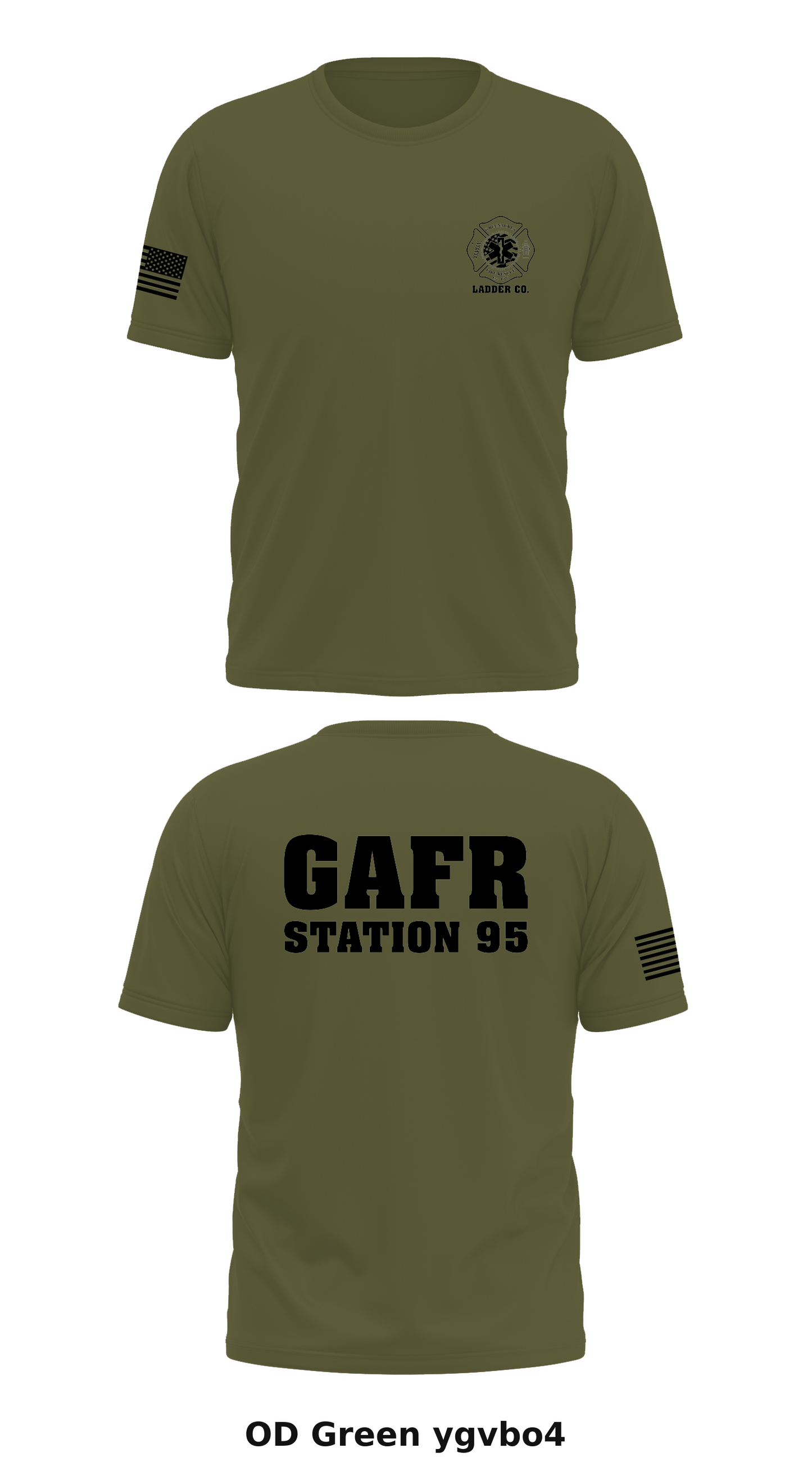GAFR Station 95 Store 1 Core Men's SS Performance Tee - ygvbo4