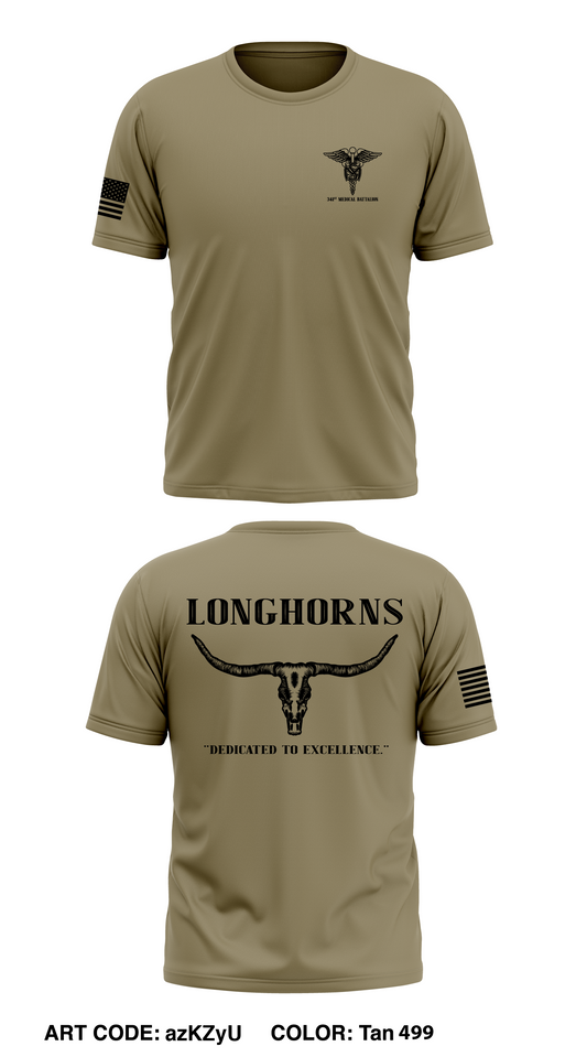 341st Medical Battalion (Multifunctional) Store 1 Core Men's SS Performance Tee - azKZyU