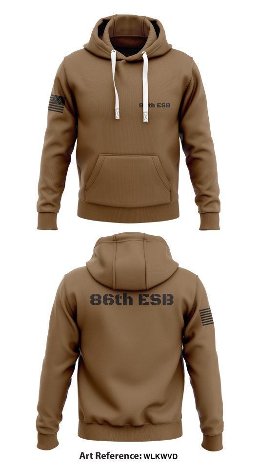 86th ESB  Store 1  Core Men's Hooded Performance Sweatshirt - WLKwvD
