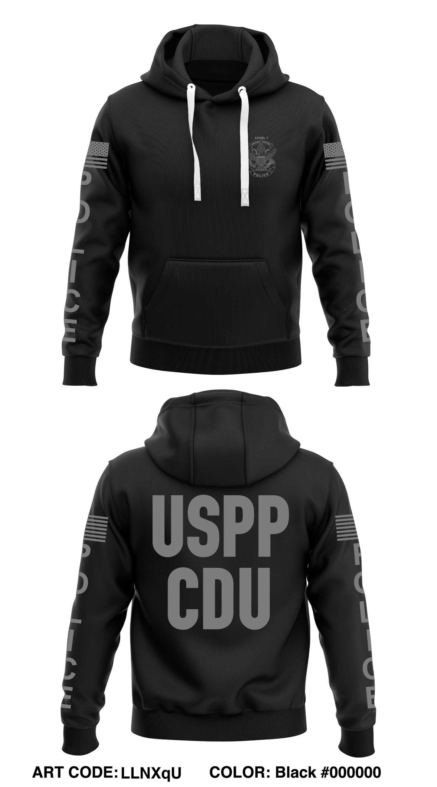 USPP CDU Store 1  Core Men's Hooded Performance Sweatshirt - LLNXqU