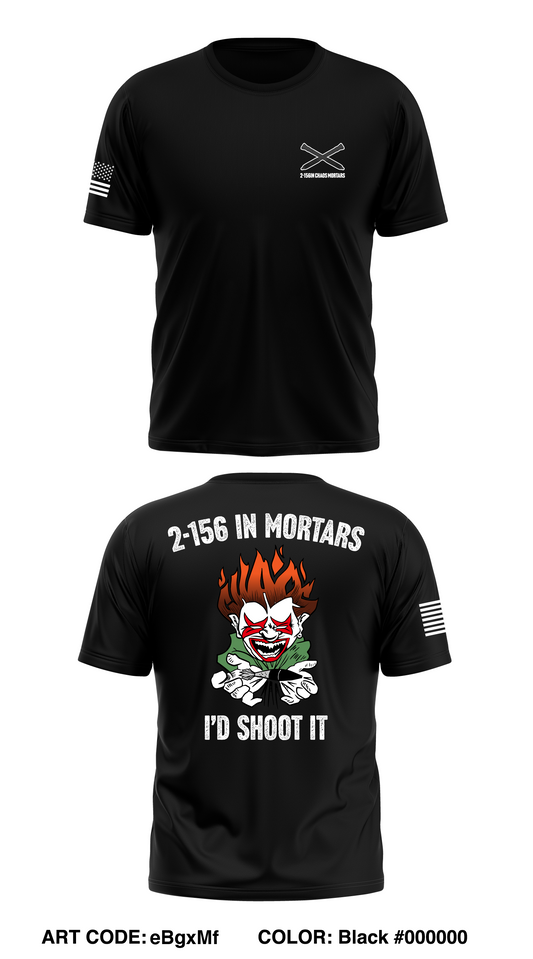 HHC 2-156 Mortars Store 1 Core Men's SS Performance Tee - eBgxMf