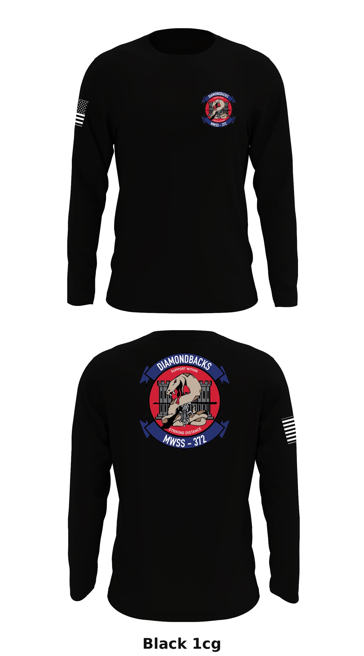 MWSS 372 Store 1 Core Men's LS Performance Tee - 1cg