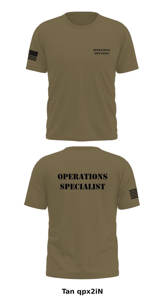 Operations Specialist Store 1 Core Men's SS Performance Tee - qpx2iN