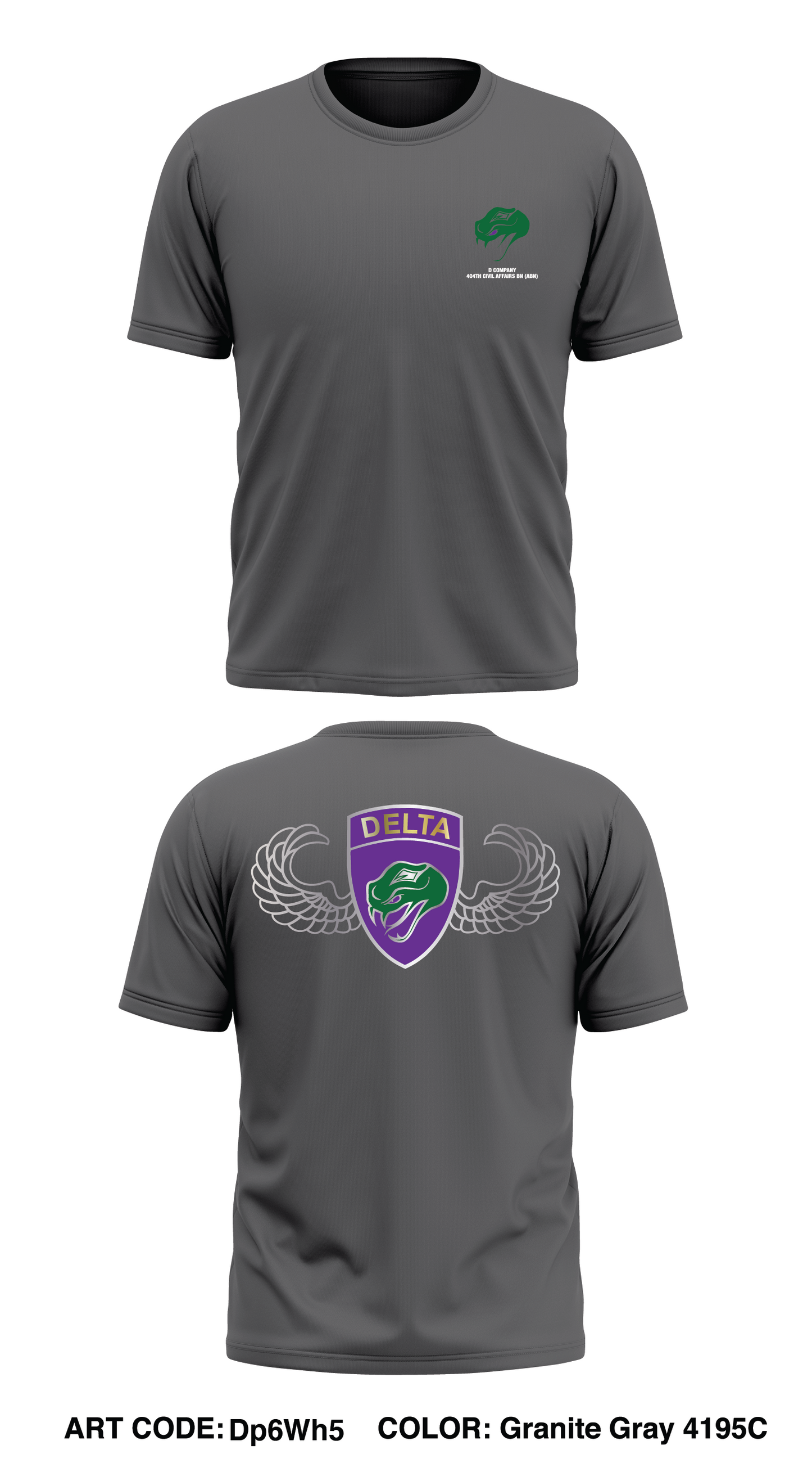 D CO, 404 CA BN (A) Store 1 Core Men's SS Performance Tee - Dp6Wh5