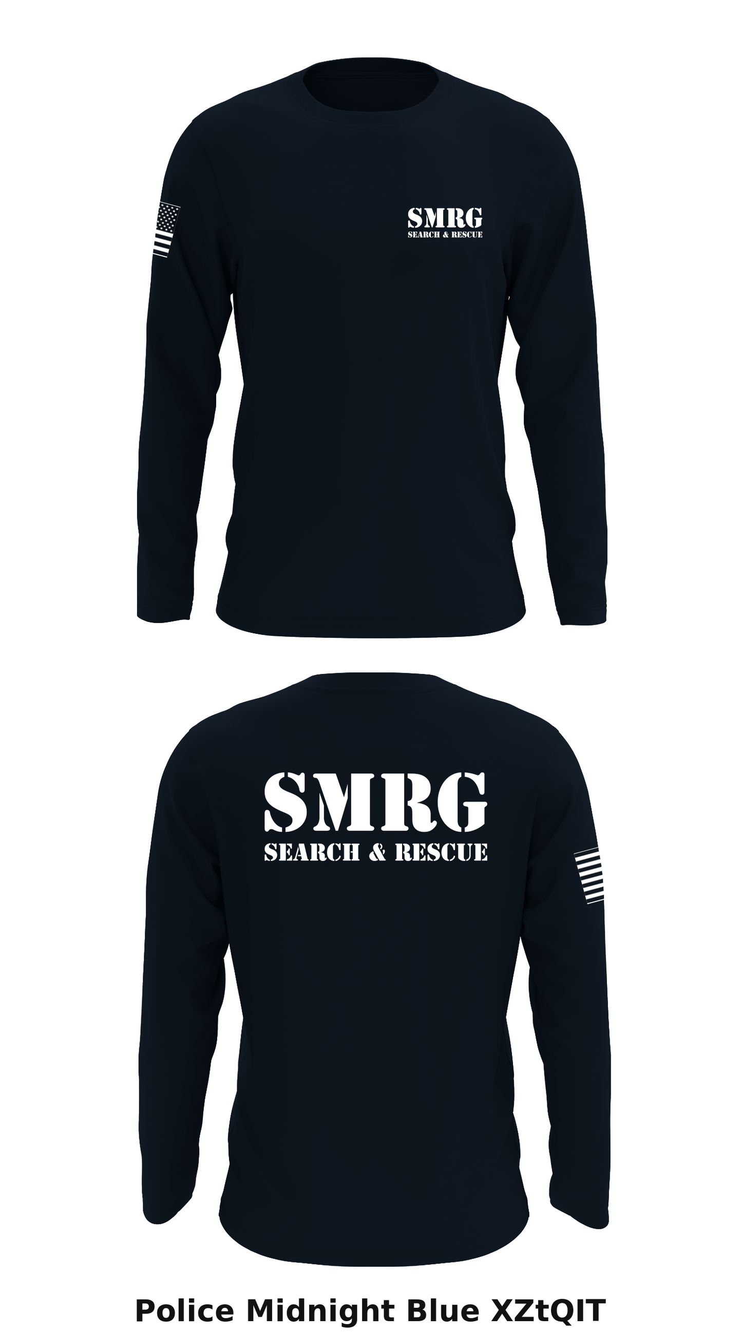 SMRG Store 1 Core Men's LS Performance Tee - XZtQIT