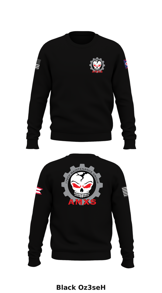 179th Maintenance Group Store 1 Core Men's Crewneck Performance Sweatshirt - Oz3seH