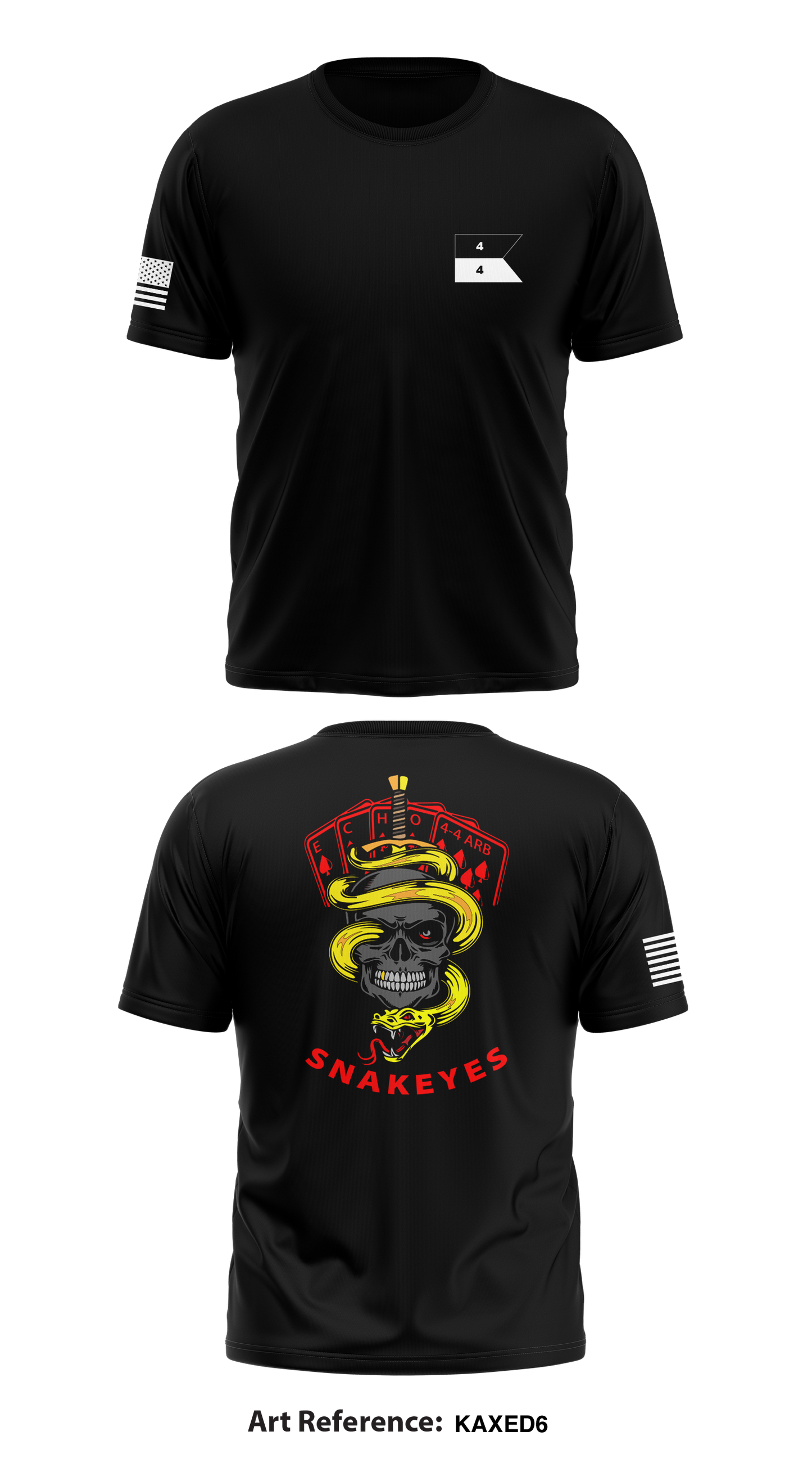 SNAKEYES Store 1 Core Men's SS Performance Tee - KaXeD6