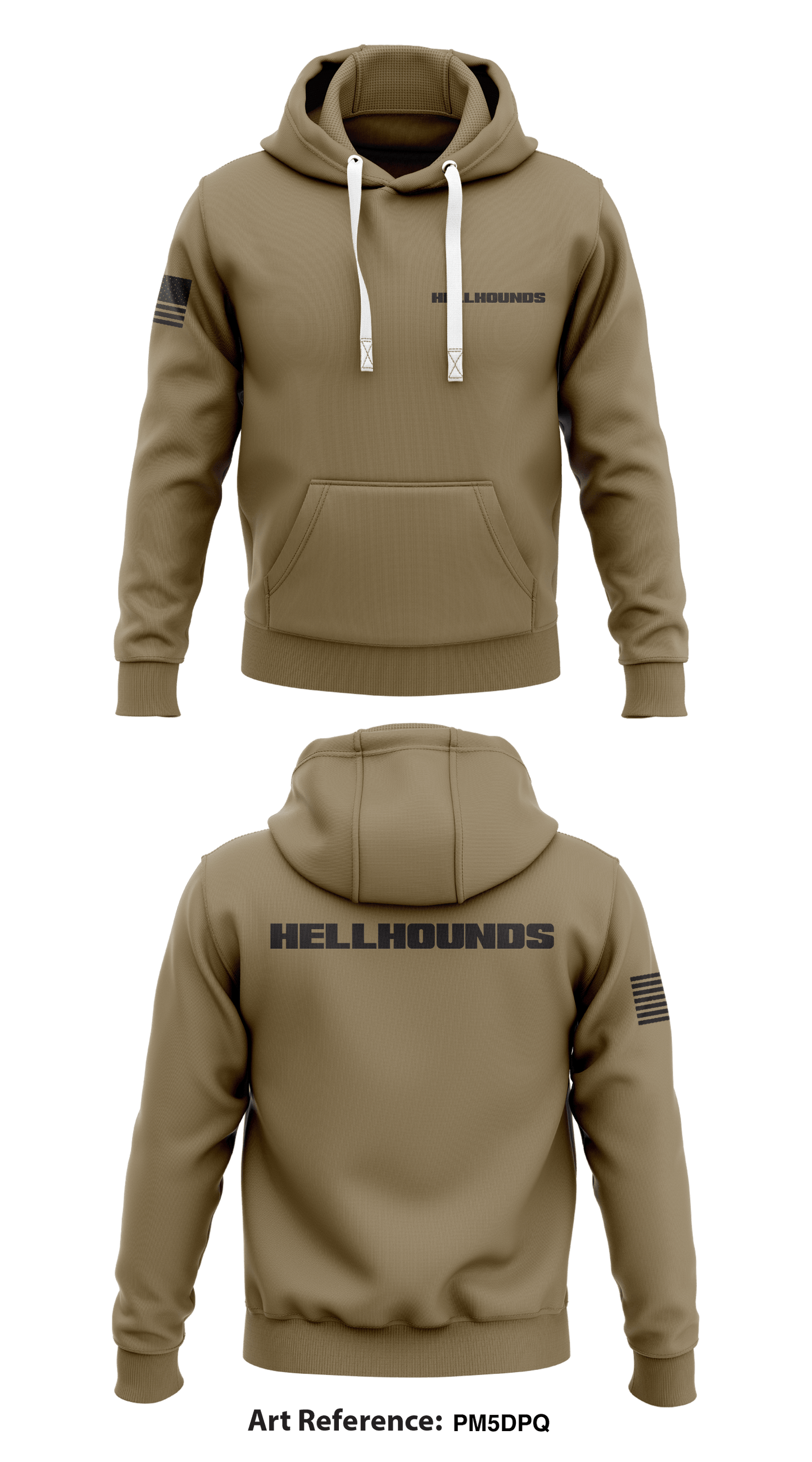 Hellhounds Store 1  Core Men's Hooded Performance Sweatshirt - PM5dpq