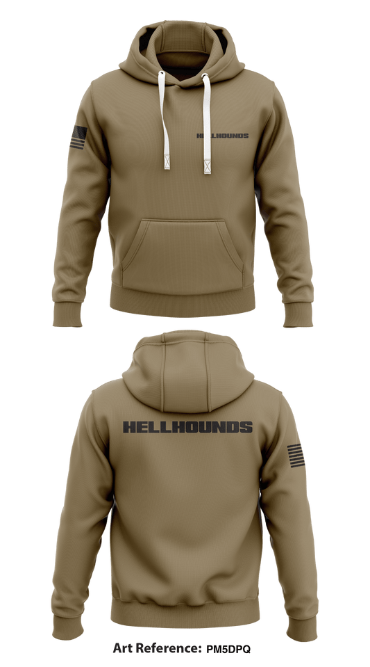 Hellhounds Store 1  Core Men's Hooded Performance Sweatshirt - PM5dpq