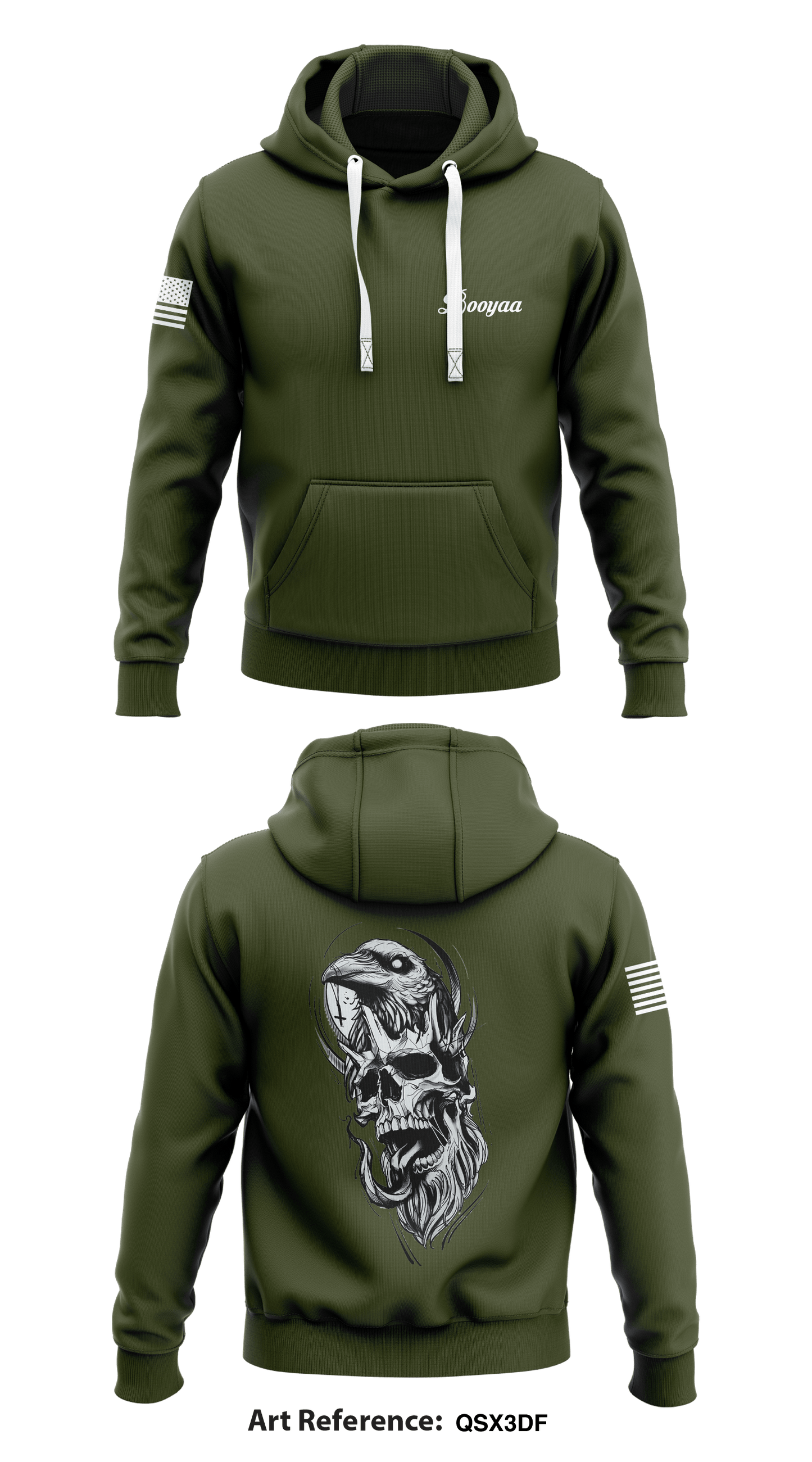 Booyaa Store 1  Core Men's Hooded Performance Sweatshirt - qSx3D4