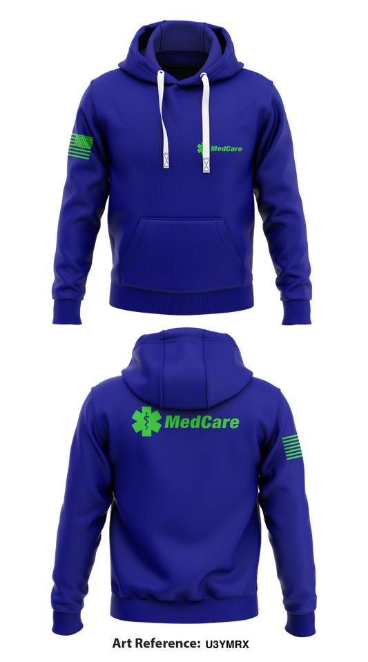 Medcare Store 1  Core Men's Hooded Performance Sweatshirt - u3ymRx