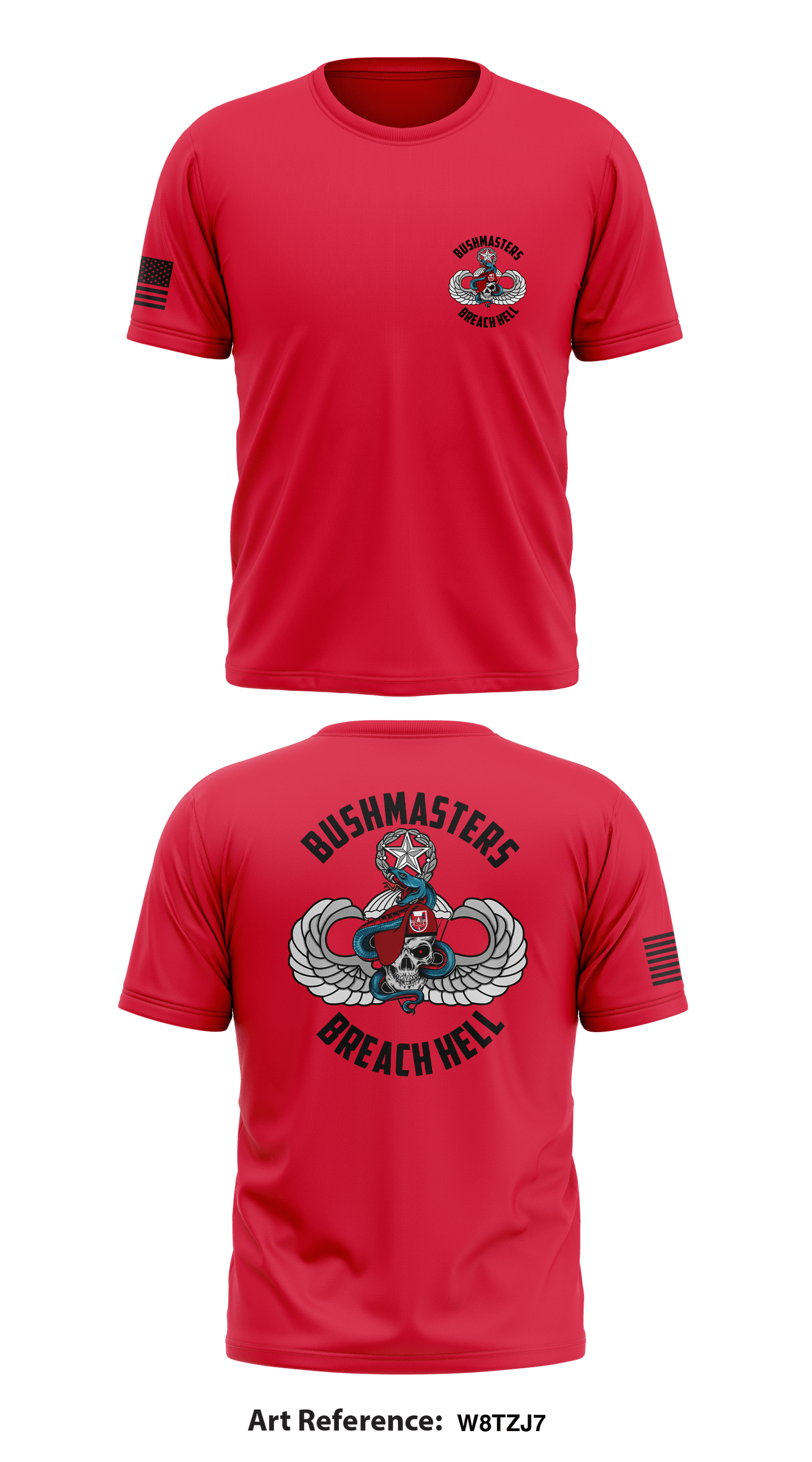 Bushmasters Store 1 Core Men's SS Performance Tee - W8tZj7