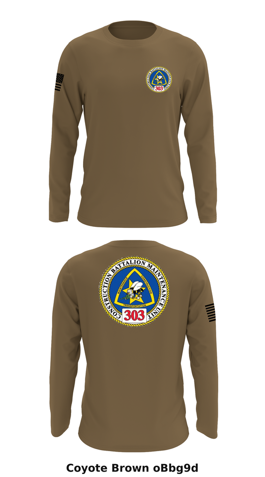 CBMU 303 Store 1 Core Men's LS Performance Tee - oBbg9d