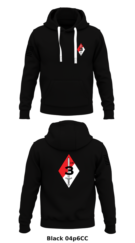 3d Squadron 2d SFAB Store 1  Core Men's Hooded Performance Sweatshirt - 04p6CC