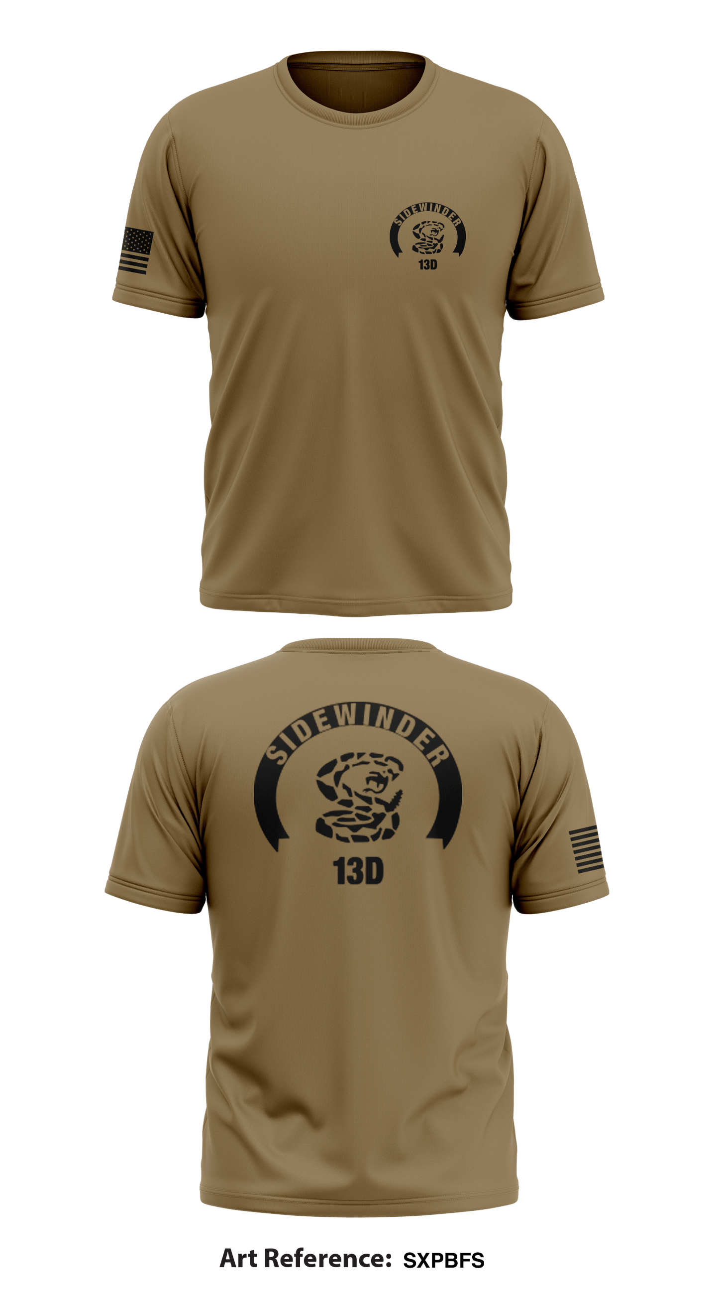 OPS GRP, Sidewinder Store 1 Core Men's SS Performance Tee - SXPBfs