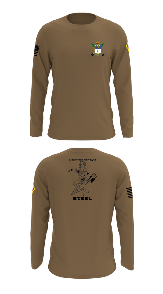 1-21IN Mortars Store 1 Core Men's LS Performance Tee - 54411735182