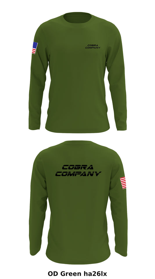 Cobra Company Store 1 Core Men's LS Performance Tee - ha26lx