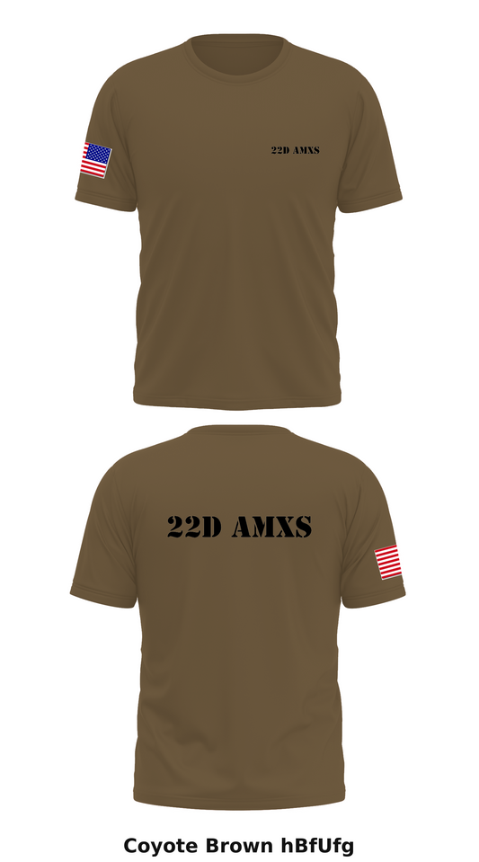 22d AMXS Store 1 Core Men's SS Performance Tee - hBfUfg